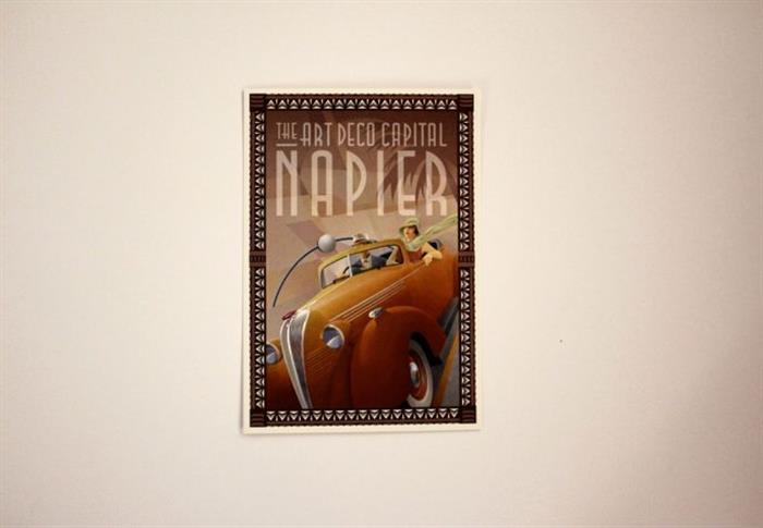 Napier Art Deco Capital Poster Drive