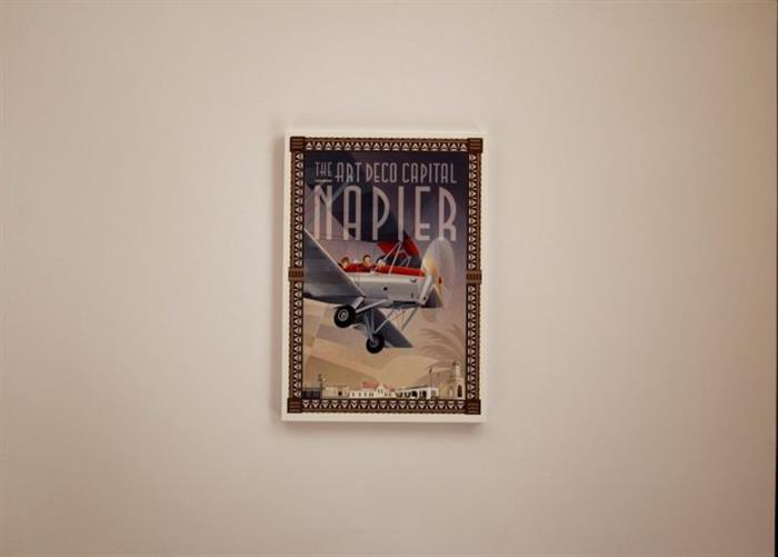 Napier Art Deco Capital Notepad Plane