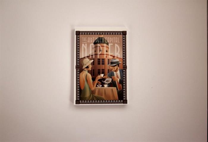 Napier Art Deco Capital Notepad Cafe